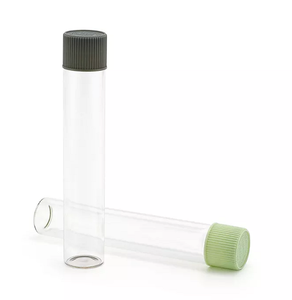 Tubo de vidrio pre-conoado con tapa a prueba de niños y rosca superior, para pre-conos - Product Image 5
