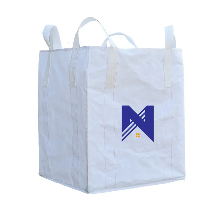 गर्म बिक्री 1000 किलो लचीला इंटरमीडिएट बल्क कंटेनर टन बैग FIBC बैग रेत के लिए थोक बैग