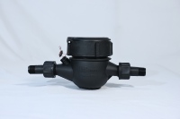 Yuxiang Digital Multi-Jet Water Meter DN15-DN25 IP68 Threaded Connection 2.5m/h Flow Rate Nylon Iron Body Household Use 2-Year