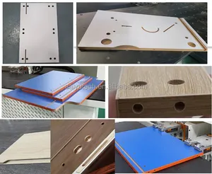 Ngang CNC sáu mặt máy khoan cho đồ nội thất Bảng gỗ cho Khóa vô hình phù hợp