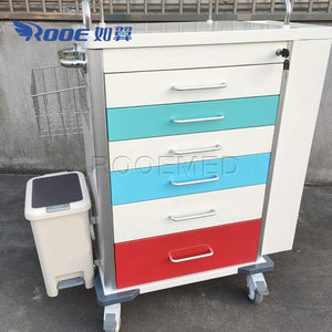 Xe Đẩy Nội Soi Khẩn Cấp ABS Tùy Chỉnh 1-7 Lớp Xe Đẩy Khí Quản Khó Thở Khó Thở - Product Image 3