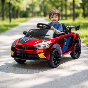 รถของเล่นเด็กขับเคลื่อนด้วยไฟฟ้าสี่ล้อ คุณภาพสูง ผลิตจากพลาสติก สำหรับเด็กอายุ 1-6 ปี ควบคุมด้วยรีโมท ใช้พลังงานแบตเตอรี่ - Product Image 1