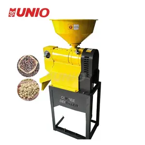 Máquina de café descascarilladora seca a pequeña escala, máquina descascaradora de granos de café, precio de China, venta popular, descascaradora de granos de café