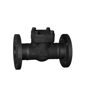 China supplier durable leak resistant high temperature and high pressure forged steel flange check valve