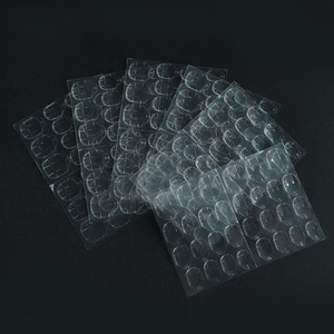 Pegatinas adhesivas transparentes de gelatina de doble cara 3D de fábrica personalizadas, suministros adhesivos invisibles impermeables <span class=keywords><strong>para</strong></span> <span class=keywords><strong>uñas</strong></span>, venta al por mayor - Product Image 4