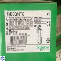 Modicon TM3 16 Salidas, Fuente de Transistor, 24VDC, Terminales de Resorte, TM3DQ16TK