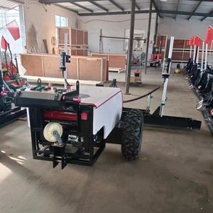 Chapes en béton à haute efficacité outils <span class=keywords><strong>de</strong></span> nivellement deux roues 2.5m 3m longueur <span class=keywords><strong>de</strong></span> travail automatique route Laser criblage vibrant - Product Image 4