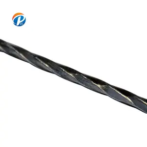Low price 9mm low carbon twisted square bar for steel structure