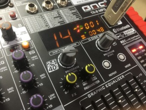 TX-12 12 Kanallı Metal ve Plastik Güç Mikseri, Bluetooth ve USB Bağlantı Portlu <span class=keywords><strong>DJ</strong></span> Kontrol Cihazı - Product Image 3