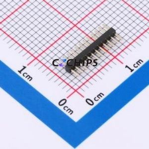 A100UP-ZD12P Pin Header Through hole Component (THT),P=1mm Connector 1x12P 1mm Pin Header Single Row - Product Image 1
