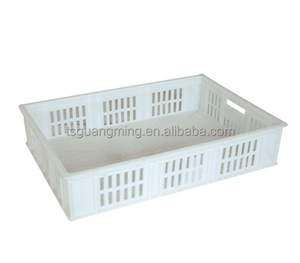 Nhựa trái cây Crate giỏ 20kg dài dịch vụ cuộc sống nhựa rau Crate để bán - Product Image 5