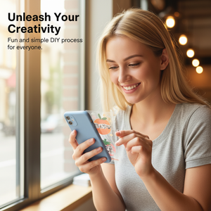 Autocollants créatifs à thème de jeu de mots amusants, autocollants 3D en relief orange pour réaliser des souhaits, imperméables, texte inspirant de grande valeur - Product Image 4