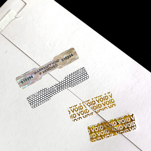 Nhãn an ninh Hologram Sticker QR mã nhãn Laser chống hàng giả nhãn dán mã độc đáo xác thực con dấu - Product Image 6