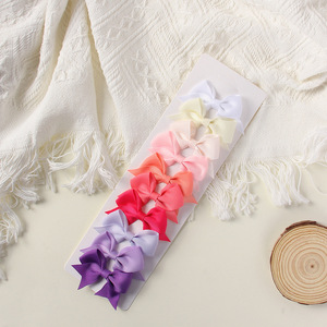 Set de Lazos de Grosgrain para Niñas - Pinza para el Pelo con Cinta Ecológica y Adorable - Product Image 5