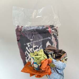 Trapos Industriales Reciclados, Trapos de Camiseta de Colores Variados, Trapos 100% Algodón, Trapos para Limpieza Industrial - Product Image 1