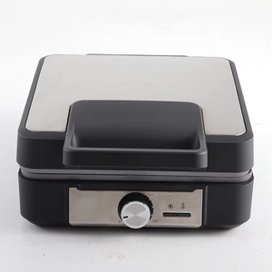 เครื่องทำวาฟเฟิลเบลเยี่ยม 227608 1200W แผ่นเหล็กสแตนเลส 4 ช่อง พร้อมใบรับรอง CE - Product Image 3