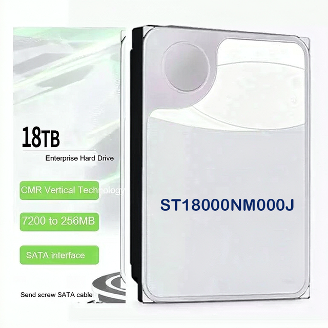 High Quality Internal HDD ST18000NM000J 3.5 SATA 6Gb/s 7200RPM 18TB Server Hard Drive Disk