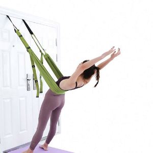 Banda elástica de alta calidad para yoga y danza, ayuda para estirar piernas y abrirlafoles, entrenador de cintura baja, de fábrica BSCI - Product Image 4