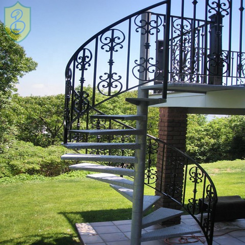 Antique Exterior Black Interior Wrought Iron