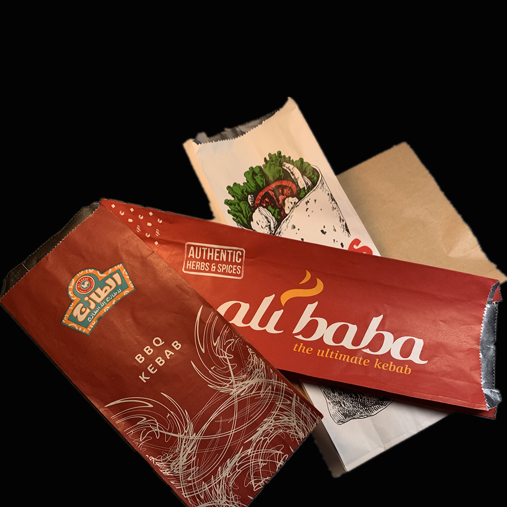 Bolsas de sándwich de helado de papel para hamburguesas al por mayor asequibles