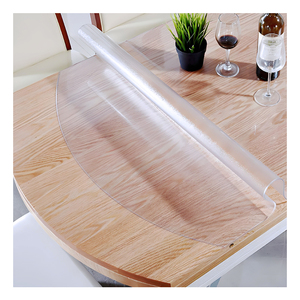 Rollo <span class=keywords><strong>de</strong></span> mantel <span class=keywords><strong>de</strong></span> PVC transparente <span class=keywords><strong>de</strong></span> tamaño personalizado, cubierta <span class=keywords><strong>de</strong></span> protección <span class=keywords><strong>de</strong></span> mesa resistente al agua, mantel <span class=keywords><strong>de</strong></span> PVC - Product Image 2
