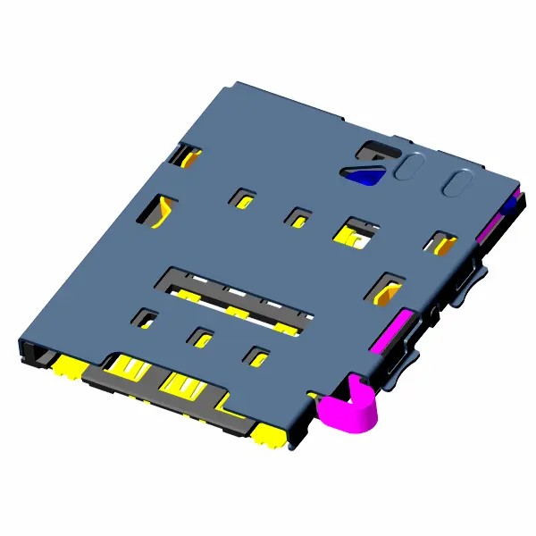 Fábrica fabricante h = 1,5 nano conector do cartão SIM com POS para o telefone