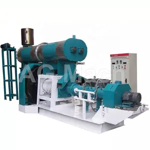 Automatic Poultry Catfish Feed Producing Mill Wet Type Fish Extruder