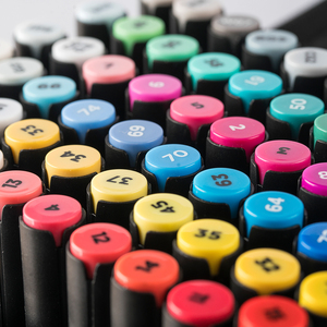 STA a base di alcol pennarello 40 colori vestito per il produttore di Interior Design fabbrica vendita calda schizzo Marker GM1010 - Product Image 4