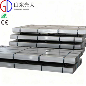 Fabricante DX51D Hoja <span class=keywords><strong>galvanizada</strong></span> Hierro galvanizado en caliente Placa de acero galvanizado Gi de espesor fino y medio - Product Image 1