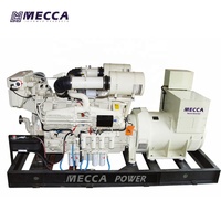 Générateur diesel marin industriel de 6 cylindres avec le moteur de Cummins Kubota SDEC pour des voiliers de bateau de bateau