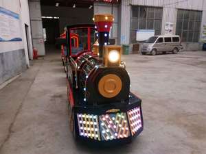 Tren sin rieles para parques temáticos, centros comerciales, parques de atracciones, uso exterior y patios traseros, en venta - Product Image 4