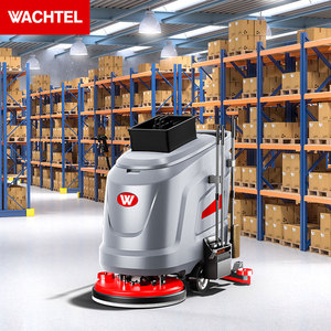 WACHTEL Comercial Mano Push Floor Scrubber Industrial Floor <span class=keywords><strong>Cleaning</strong></span> Machine Walk Behind Floor Scrubber - Product Image 3