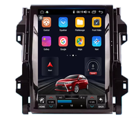 Lecteur multimédia de voiture Android 12.0 Tesla 6+128 Go, Android 11 pour Toyota Fortuner 2016-2018, navigation GPS, lecteur DVD, radio, lecteur vidéo
