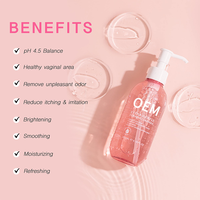 CokeLife Gel Lavant Bio Personnalisé pour l'Hygiène Intime Féminine, Mousse Lavante Yoni, Huile Yoni Naturelle