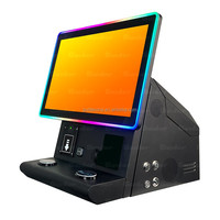 Mesin Game Bartop Pot O Gold 23.8 Inch Horizontal untuk Meja, Terlaris, 510 Papan Permainan