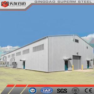 Kits de Construcción Metálica de Ingenierí<span class=keywords><strong>a</strong></span> 39x50, Estructura de Acero Galvanizado para Tienda o Almacén con Diseño - Product Image 3