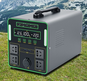 AL-M 500w Portable Solar <strong>Power</strong> Station MPPT Controller Home Use Mobile <strong>Generator</strong> External Battery 256-630wh Universal <strong>Plug</strong> - Product Image 1