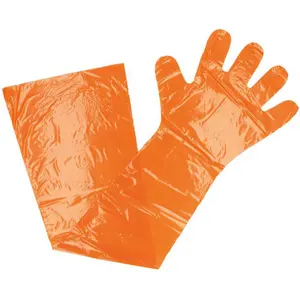 一次性聚乙烯塑料聚乙烯耐用兽医用长袖手套