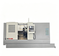Centre d'usinage CNC à lit incliné robuste Tck70-1500 pour l'usinage de précision des arbres longs en métal