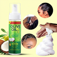 Mousse Spray per Capelli Unisex all'Olio d'Oliva Biologico, Tenuta Extra Forte, Personalizzabile in Fabbrica
