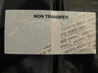 Autocollants de garantie inviolables en PET durables, anti-transfert, pour la protection des copieurs, imprimantes et ordinateurs