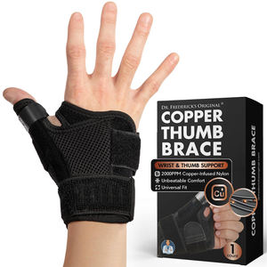 Op Maat Gemaakte Koperen Doordrenkte Pols Duimbrace 1 Brace Spica Spalk Voor De Quervain Tendinitis Artritis Pols Brace - Product Image 1