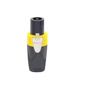 Connecteur de câble verrouillable Powercon Prise de châssis en cuivre pour la connexion d'alimentation NAC3FCA NAC3FCB NAC3MPA-1 NAC3MPB-1 mâle