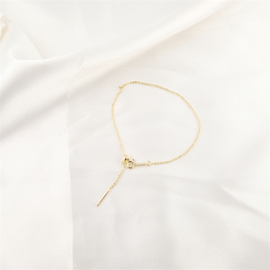 Catene per la creazione di <span class=keywords><strong>gioielli</strong></span> in ottone placcato oro 18k <span class=keywords><strong>gioielli</strong></span> aleaccessori mobile regolabile bracciale O catene - Product Image 2