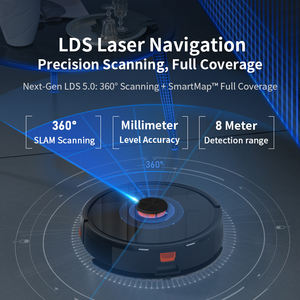 Robot aspirateur intelligent avec navigation intelligente, télécommande, nettoyage humide et sec pour la maison - Product Image 6