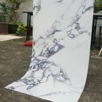 Panneau mural en pierre de luxe Bulgari pour la décoration intérieure résidentielle et commerciale, revêtement mural flexible, moderne, imperméable et ignifuge