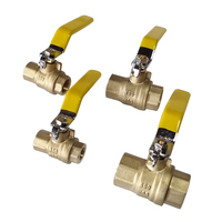 Pirinç lpg gaz regülatörü vana 1/2 "gaz Cock vanalar