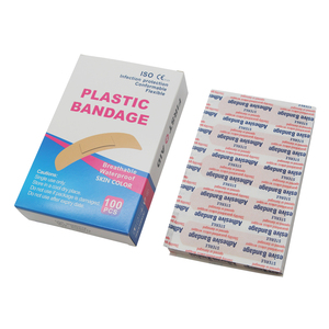 Skin Color <b>Plastic</b> Bandage Breathable Waterproof Adhesive <b>Strip</b> Flexible Body Patch First Aid - Product Image 4