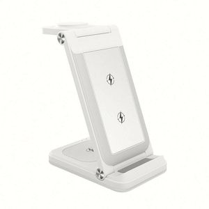Chargeur sans fil 3 en 1 pour Android, station d'accueil pour différents téléphones portables, pour <span class=keywords><strong>iPhone</strong></span>, pour Watch 8 7 <span class=keywords><strong>6</strong></span> 5 4, pour <span class=keywords><strong>Airpods</strong></span> 3 Pro <span class=keywords><strong>2</strong></span> - Product Image 1