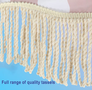 Sombrilla de Playa con Poste de Hierro con Aspecto de Madera, Varillas de Fibra de Vidrio, Poliéster de 200G, Protección Solar UPF 50+ con Flecos - Product Image 5